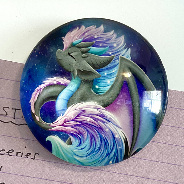 Borealis - Fridge Magnet | Dragons & Beasties – Dragons and Beasties