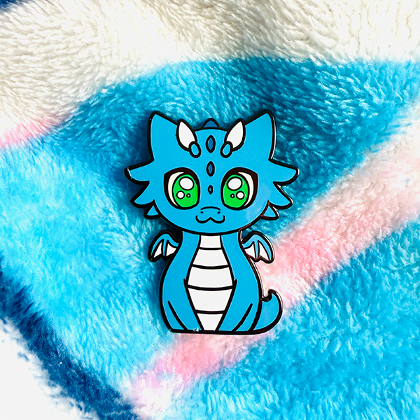 Blue Child Family - Enamel Pin