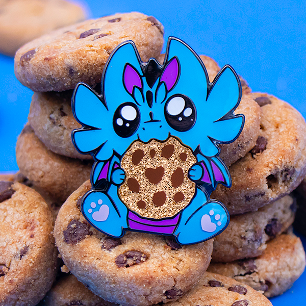 Blaze Enamel Pin