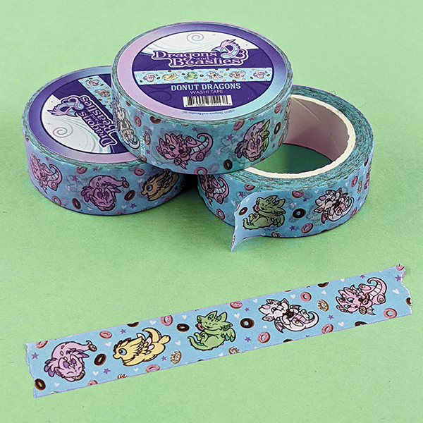Washi Tapes - Witchy and Dragon